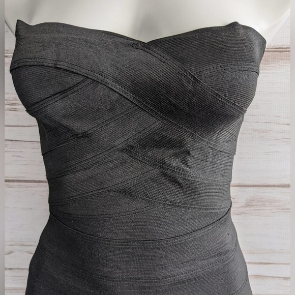 Pleasure Doing Business Strapless Bandage Dress Sz Small - Picture 2 of 8